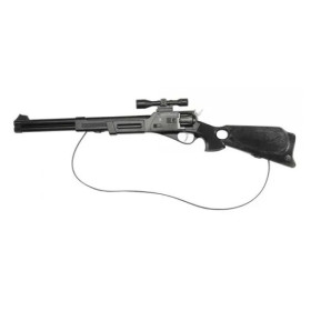 photo-Jeu - Pistolet jouet - Fusil à lunette - Plastique - A pétards - 71cm - Enfant - Dès 3 ans