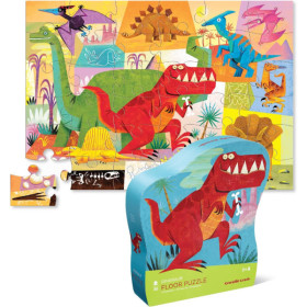Puzzle - 36 pièces - Les dinosaures - Dès 3 ans - Jeu éducatif - Crocodile Creek