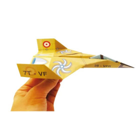 Kit pour créer des origamis - Avions en papier - 18 modèles - Dès 7 ans - Sycomore