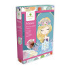 photo-Couronnes de fleurs à décorer - 6 modèles - Strass et stickers - Dès 4 ans - Sycomore