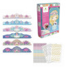 Couronnes de fleurs à décorer - 6 modèles - Strass et stickers - Dès 4 ans - Sycomore