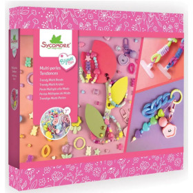 photo-Coffret pour créer des bijoux - Assortiment de perles et accessoires - Dès 7 ans - Sycomore