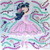 Jeu créatif - Mosaïques à coller - 3 tableaux princesses et danseuses - Dès 5 ans - Loisirs créatifs