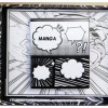Manga - Coffret de 8 marqueurs + 10 papier layout Manga - Dès 10 ans - Sycomore