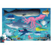 photo-Puzzle - 50 pièces - Le récif des requins - Dès 4 ans - Boîte en métal - Crocodile Creek