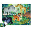 photo-Puzzle - 36 pièces - Les animaux sauvages - Dès 3 ans - Tigre, lion, girafe - Crocodile Creek
