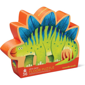 Puzzle - 36 pièces - Le monde des dinosaures - Dès 3 ans - Crocodile Creek