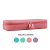 Trousse - Scolaire - Rectangulaire - Silicone - Couleurs pastel - Apli