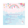 Cartons d'invitation et enveloppes - Anniversaire enfant - Licorne - Clairefontaine | Artmania