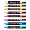 Feutres - POSCA - PC-5M - Pointe ronde moyenne - 8 couleurs pastel - Tous supports