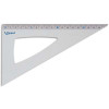 Equerre - Scolaire - 60° - Hypoténuse 21 cm - Aluminium - Maped