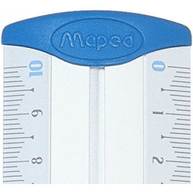 Règle - Plate - 30 cm - Aluminium - Maped