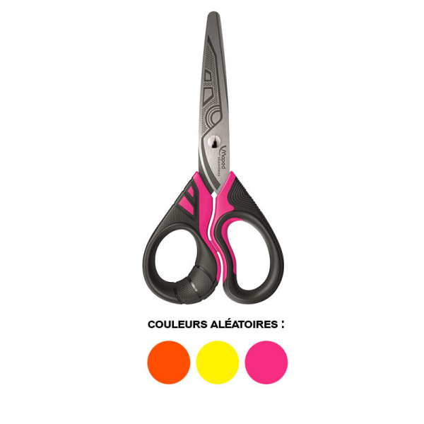 Ciseaux - Ergonomique - 13 cm - Bouts ronds - Sensoft - Maped