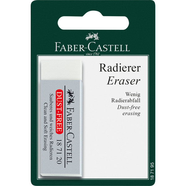 Gomme - Blanche - sans résidus - Faber-Castell