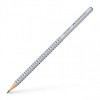 Lot de 2 crayons graphite - HB - Grip 2001 - Gomme blanche - Faber-Castell