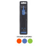 Compas - Scolaire - Avec mine graphite - Corps en métal - Faber-Castell