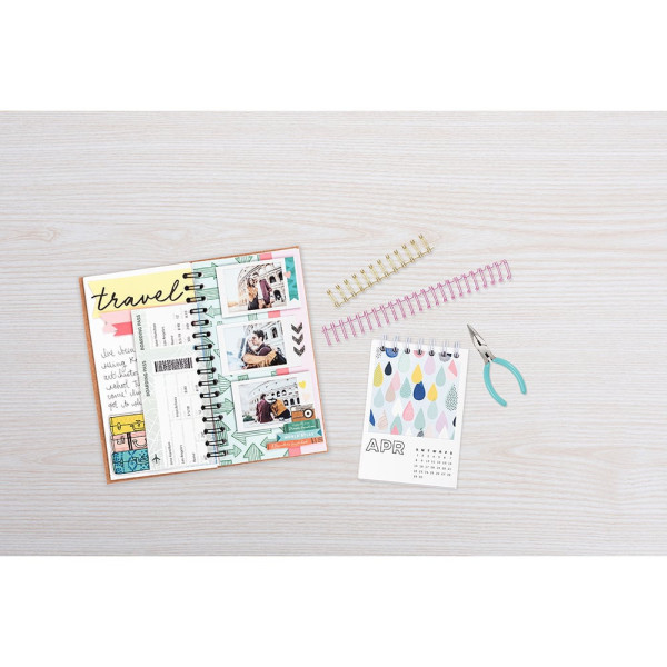 Pince coupante - Pour les spirales de reliure - Bout pointu - Pour câbles pointues - We R makers