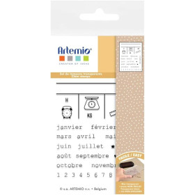 photo-Motifs pour tampon - Thème naissance - Faire-part - Encre non incluse - Loisirs créatifs
