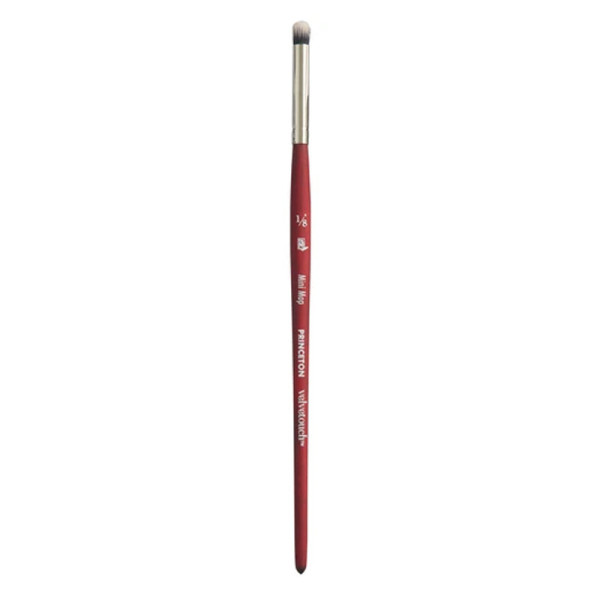 photo-Pinceau - Mini usé bombé - Toutes techniques - N°1/8 - Synthétique - Princeton - Velvetouch - Série 3950M