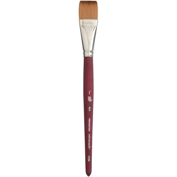 photo-Pinceau - Lavis - Toutes techniques - N°1 - Synthétique - Princeton - Velvetouch - Série 3950W