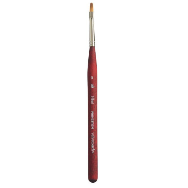 photo-Pinceau - Mini langue de chat - Toutes techniques - N°0 - Synthétique - Princeton - Velvetouch - Série 3950MFB