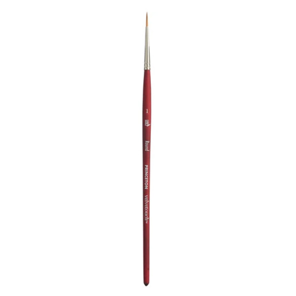 photo-Pinceau - Rond - Aquarelle - N°1 - Synthétique - Princeton - Velvetouch - Série 3950R