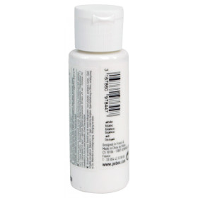 Peinture acrylique - Blanc - Brillant - Fluide - Tous supports - Loisirs créatifs - Pébéo - 59ml