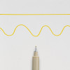 Feutre Pigma Micron 05 Sakura pointe fine 0.45mm jaune