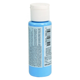 Peinture acrylique - Bleu tendre - Brillant - Fluide - Tous supports - Loisirs créatifs - Pébéo - 59ml