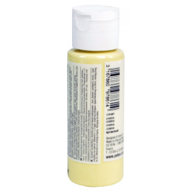 Peinture acrylique - Crème - Brillant - Fluide - Tous supports - Loisirs créatifs - Pébéo - 59ml