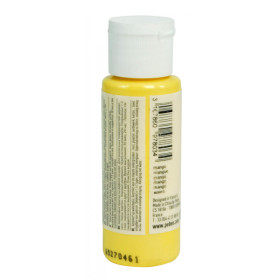 Peinture acrylique - Jaune tournesol - Mat - Fluide - Tous supports - Loisirs créatifs - Pébéo - 59ml