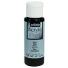 Peinture acrylique - Noir - Mat - Fluide - Tous supports - Loisirs créatifs - Pébéo - 59ml