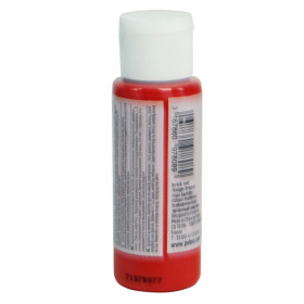 Peinture acrylique - Rouge velours - Mat - Fluide - Tous supports - Loisirs créatifs - Pébéo - 59ml