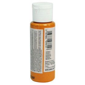Peinture acrylique - Noisette - Mat - Fluide - Tous supports - Loisirs créatifs - Pébéo - 59ml