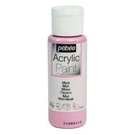 photo-Peinture acrylique - Lilas - Mat - Fluide - Tous supports - Loisirs créatifs - Pébéo - 59ml