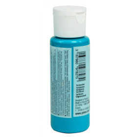 Peinture acrylique - Turquoise - Mat - Fluide - Tous supports - Loisirs créatifs - Pébéo - 59ml