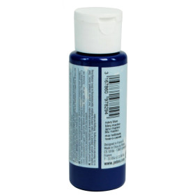 Peinture acrylique - Bleu nuit - Mat - Fluide - Tous supports - Loisirs créatifs - Pébéo - 59ml