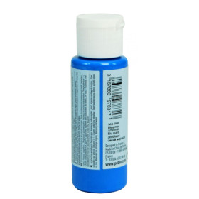 Peinture acrylique - Bleu caraïbes - Mat - Fluide - Tous supports - Loisirs créatifs - Pébéo - 59ml
