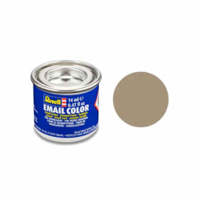 Peinture émail - Beige mat - RAL 1019 - Maquette - Modélisme - Revell - Pot 14ml