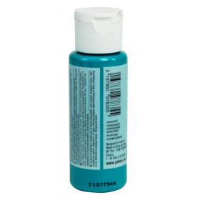Peinture acrylique - Emeraude - Mat - Fluide - Tous supports - Loisirs créatifs - Pébéo - 59ml