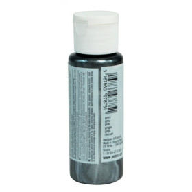 Peinture acrylique - Gris - Nacré - Fluide - Tous supports - Loisirs créatifs - Pébéo - 59ml