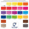 Peinture aquarelle - Boîte de 24 godets - Couleurs botanique - Van Gogh