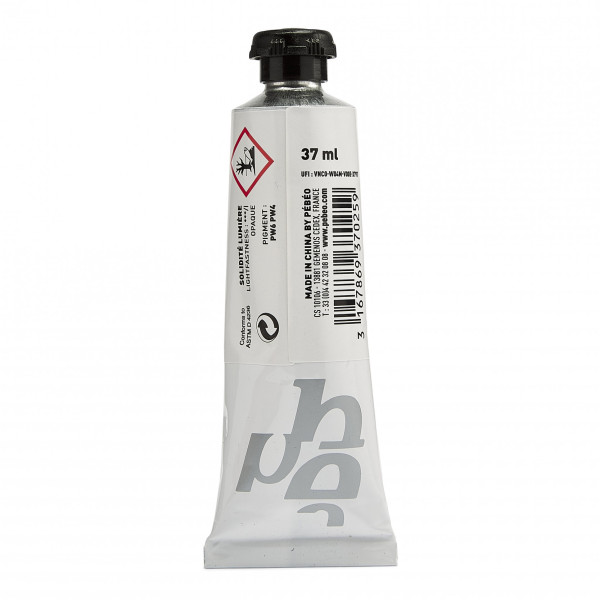 Tube de peinture à l'huile - Fine - Blanc de titane - 25 - 37ml - Pébéo Studio XL