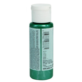 Peinture acrylique - Vert - Nacré - Fluide - Tous supports - Loisirs créatifs - Pébéo - 59ml