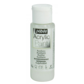 photo-Médium pour créer des effets craquelés sur peinture acrylique mate - Pébéo - Acrylic paint - 59ml