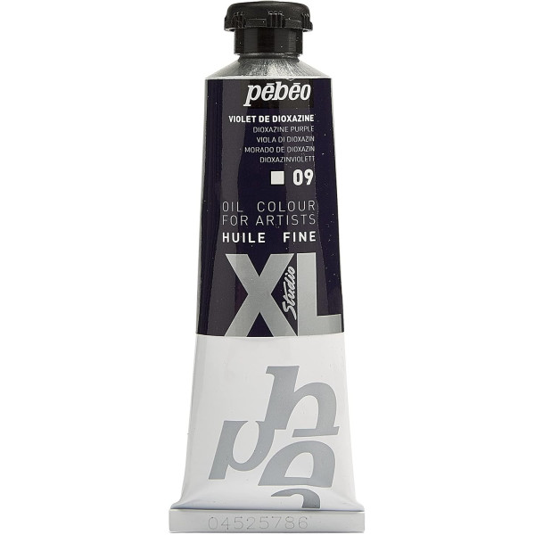 photo-Tube de peinture à l'huile - Fine - Violet de dioxazine - 09 - 37ml - Pébéo Studio XL