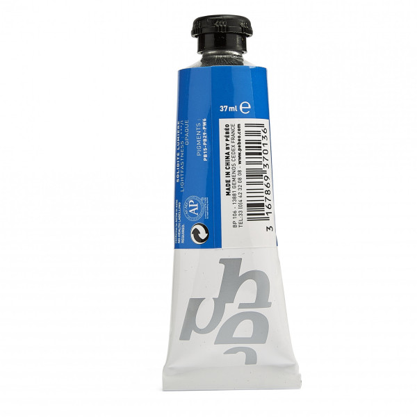 Tube de peinture à l'huile - Fine - Bleu céruléum - 13 - 37ml - Pébéo Studio XL
