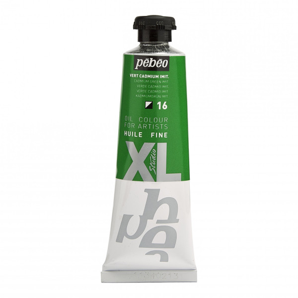 photo-Tube de peinture à l'huile - Fine - Vert cadmium - 16 - 37ml - Pébéo Studio XL