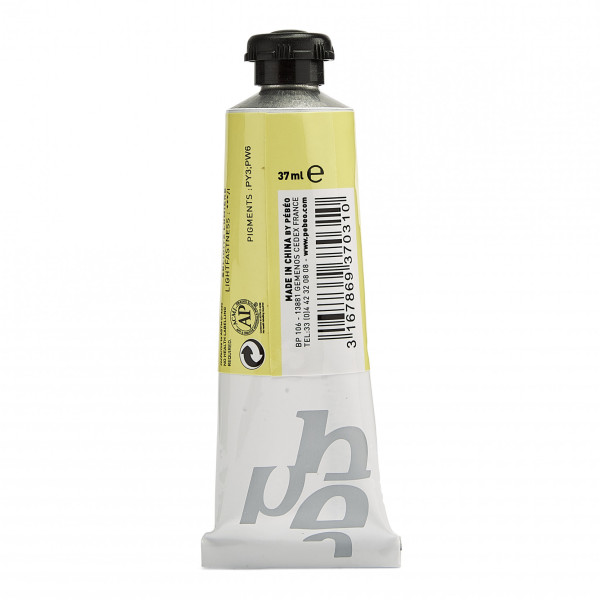Tube de peinture à l'huile - Fine - Jaune lumière - 31 - 37ml - Pébéo Studio XL