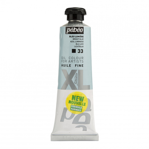 photo-Tube de peinture à l'huile - Fine - Bleu lumière - 33 - 37ml - Pébéo Studio XL